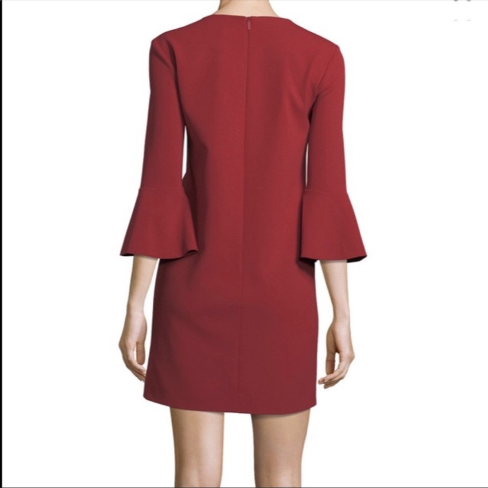 Deep Red Tibi Work Dress - Perfect for Spring - Picture 14 of 14